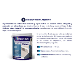 Látex Atérmico Techos y Muros